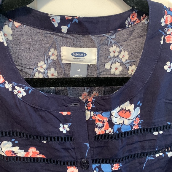 Old navy floral tired dress - Picture 2 of 4
